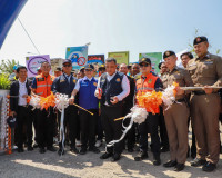 จังหวัดสุราษฎร์ธานีเปิดกิจกรรมรณรงค์ความปลอดภัยทางถนนช่วงเทศ ... พารามิเตอร์รูปภาพ 5