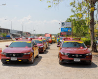 จังหวัดสุราษฎร์ธานีเปิดกิจกรรมรณรงค์ความปลอดภัยทางถนนช่วงเทศ ... พารามิเตอร์รูปภาพ 6