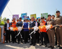 จังหวัดสุราษฎร์ธานีเปิดกิจกรรมรณรงค์ความปลอดภัยทางถนนช่วงเทศ ... พารามิเตอร์รูปภาพ 7