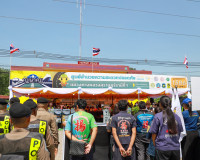 จังหวัดสุราษฎร์ธานีเปิดกิจกรรมรณรงค์ความปลอดภัยทางถนนช่วงเทศ ... พารามิเตอร์รูปภาพ 17