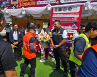 รองผู้ว่าฯ สุราษฎร์ธานี ลงพื้นที่ตรวจจุดบริการช่วงสงกรานต์ 2 ... พารามิเตอร์รูปภาพ 1