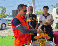 รองผู้ว่าฯ สุราษฎร์ธานี ลงพื้นที่ตรวจจุดบริการช่วงสงกรานต์ 2 ... พารามิเตอร์รูปภาพ 5