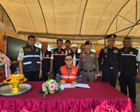 รองผู้ว่าฯ สุราษฎร์ธานี ลงพื้นที่ตรวจจุดบริการช่วงสงกรานต์ 2 ... พารามิเตอร์รูปภาพ 7