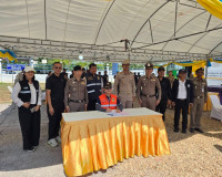 รองผู้ว่าฯ สุราษฎร์ธานี ลงพื้นที่ตรวจจุดบริการช่วงสงกรานต์ 2 ... พารามิเตอร์รูปภาพ 9