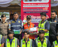 รองผู้ว่าฯ สุราษฎร์ธานี ลงพื้นที่ตรวจจุดบริการช่วงสงกรานต์ 2 ... พารามิเตอร์รูปภาพ 11