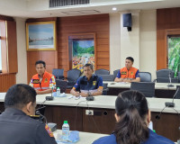 จังหวัดสุราษฎร์ธานี ประชุมคณะกรรมการศูนย์ปฏิบัติการป้องกันแล ... พารามิเตอร์รูปภาพ 4