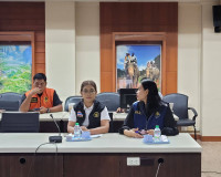จังหวัดสุราษฎร์ธานี ประชุมคณะกรรมการศูนย์ปฏิบัติการป้องกันแล ... พารามิเตอร์รูปภาพ 5