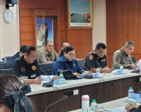 จังหวัดสุราษฎร์ธานี ประชุมคณะกรรมการศูนย์ปฏิบัติการป้องกันแล ... พารามิเตอร์รูปภาพ 6