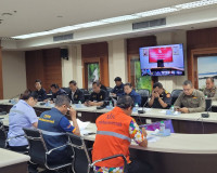 จังหวัดสุราษฎร์ธานี ประชุมคณะกรรมการศูนย์ปฏิบัติการป้องกันแล ... พารามิเตอร์รูปภาพ 7