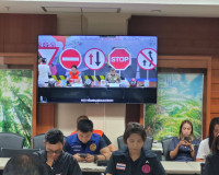 จังหวัดสุราษฎร์ธานี ประชุมคณะกรรมการศูนย์ปฏิบัติการป้องกันแล ... พารามิเตอร์รูปภาพ 9