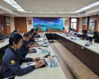 จังหวัดสุราษฎร์ธานี ประชุมคณะกรรมการศูนย์ปฏิบัติการป้องกันแล ... พารามิเตอร์รูปภาพ 12