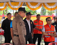 รองผู้ว่าฯ สุราษฎร์ธานี ลงพื้นที่ตรวจเข้มจุดบริการช่วงสงกราน ... พารามิเตอร์รูปภาพ 7