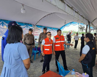 รองผู้ว่าฯ สุราษฎร์ธานี ลงพื้นที่ตรวจเข้มจุดบริการช่วงสงกราน ... พารามิเตอร์รูปภาพ 25