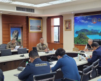 จังหวัดสุราษฎร์ธานีประชุมติดตามสถานการณ์อุบัติเหตุช่วงสงกราน ... พารามิเตอร์รูปภาพ 7