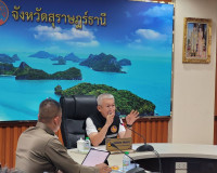 จังหวัดสุราษฎร์ธานีประชุมติดตามสถานการณ์อุบัติเหตุช่วงสงกราน ... พารามิเตอร์รูปภาพ 8
