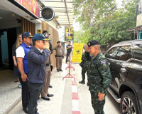 แม่ทัพภาคที่ 4 นำคณะลงพื้นที่สมุยและพะงัน ตรวจเยี่ยมและติดตา ... พารามิเตอร์รูปภาพ 12