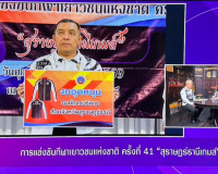 รองผู้ว่าราชการจังหวัดสุราษฎร์ธานี ให้สัมภาษณ์สดรายการ “แหลง ... พารามิเตอร์รูปภาพ 2