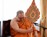 จังหวัดสุราษฏร์ธานีประกอบพิธีสวดพระพุทธมนต์และทำบุญตักบาตรถว ... พารามิเตอร์รูปภาพ 45
