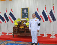 สุราษฎร์ธานีจัดพิธีมอบเครื่องหมาย "รักษาดินแดนยิ่งชีพ" แก่ผู ... พารามิเตอร์รูปภาพ 4