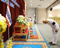 จังหวัดสุราษฎร์ธานีจัดพิธีรับพระราชทานเครื่องราชอิสริยาภรณ์  ... พารามิเตอร์รูปภาพ 19