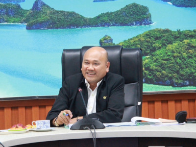 รองผู้ว่าราชการจังหวัดสุราษฎร์ธานี เป็นประธานประชุมคณะอนุกรร ... พารามิเตอร์รูปภาพ 1