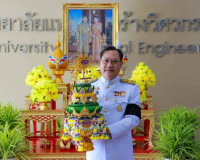 สุราษฎร์ธานี จัดพิธีรับพระราชทานพุ่มดอกบัวประดิษฐ์ เนื่องในว ... พารามิเตอร์รูปภาพ 3