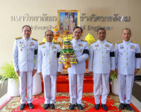 สุราษฎร์ธานี จัดพิธีรับพระราชทานพุ่มดอกบัวประดิษฐ์ เนื่องในว ... พารามิเตอร์รูปภาพ 6