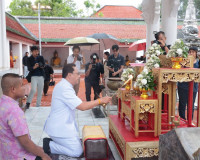รองผู้ว่าราชการจังหวัดสุราษฎร์ธานี เป็นประธานในพิธีแห่ผ้าห่ม ... พารามิเตอร์รูปภาพ 1