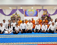 พุทธศาสนิกชนสุราษฎร์ธานีทุกหมู่เหล่าพร้อมใจร่วมพิธีเจริญพระพ ... พารามิเตอร์รูปภาพ 10