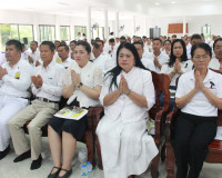พุทธศาสนิกชนสุราษฎร์ธานีทุกหมู่เหล่าพร้อมใจร่วมพิธีเจริญพระพ ... พารามิเตอร์รูปภาพ 20