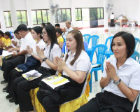 พุทธศาสนิกชนสุราษฎร์ธานีทุกหมู่เหล่าพร้อมใจร่วมพิธีเจริญพระพ ... พารามิเตอร์รูปภาพ 22