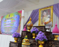 พุทธศาสนิกชนสุราษฎร์ธานีทุกหมู่เหล่าพร้อมใจร่วมพิธีเจริญพระพ ... พารามิเตอร์รูปภาพ 51
