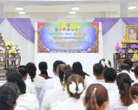 พุทธศาสนิกชนสุราษฎร์ธานีทุกหมู่เหล่าพร้อมใจร่วมพิธีเจริญพระพ ... พารามิเตอร์รูปภาพ 53