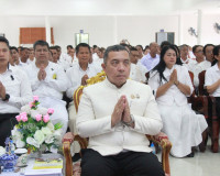 พุทธศาสนิกชนสุราษฎร์ธานีทุกหมู่เหล่าพร้อมใจร่วมพิธีเจริญพระพ ... พารามิเตอร์รูปภาพ 54