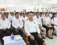 พุทธศาสนิกชนสุราษฎร์ธานีทุกหมู่เหล่าพร้อมใจร่วมพิธีเจริญพระพ ... พารามิเตอร์รูปภาพ 57
