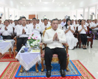 พุทธศาสนิกชนสุราษฎร์ธานีทุกหมู่เหล่าพร้อมใจร่วมพิธีเจริญพระพ ... พารามิเตอร์รูปภาพ 62