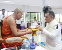 พุทธศาสนิกชนสุราษฎร์ธานีทุกหมู่เหล่าพร้อมใจร่วมพิธีเจริญพระพ ... พารามิเตอร์รูปภาพ 63