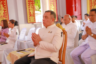 จังหวัดสุราษฎร์ธานี ร่วมกับคณะสงฆ์ 14 จังหวัดภาคใต้ จัดพิธีเ ... พารามิเตอร์รูปภาพ 1