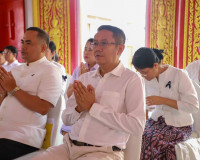จังหวัดสุราษฎร์ธานี ร่วมกับคณะสงฆ์ 14 จังหวัดภาคใต้ จัดพิธีเ ... พารามิเตอร์รูปภาพ 17