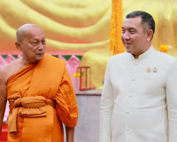 จังหวัดสุราษฎร์ธานี ร่วมกับคณะสงฆ์ 14 จังหวัดภาคใต้ จัดพิธีเ ... พารามิเตอร์รูปภาพ 22
