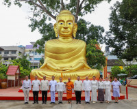จังหวัดสุราษฎร์ธานี ร่วมกับคณะสงฆ์ 14 จังหวัดภาคใต้ จัดพิธีเ ... พารามิเตอร์รูปภาพ 30