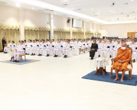 จังหวัดสุราษฎร์ธานีจัดพิธีถวายน้ำสรงพระศพเบื้องหน้าพระรูป สม ... พารามิเตอร์รูปภาพ 65