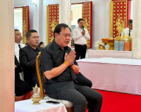 รองผู้ว่าราชการจังหวัดสุราษฎร์ธานี เป็นประธาน ในพิธีบำเพ็ญกุ ... พารามิเตอร์รูปภาพ 1