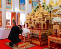 รองผู้ว่าราชการจังหวัดสุราษฎร์ธานี เป็นประธาน ในพิธีบำเพ็ญกุ ... พารามิเตอร์รูปภาพ 4