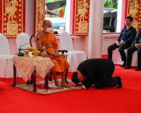 รองผู้ว่าราชการจังหวัดสุราษฎร์ธานี เป็นประธาน ในพิธีบำเพ็ญกุ ... พารามิเตอร์รูปภาพ 12