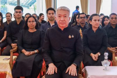 รองผู้ว่าราชการจังหวัดสุราษฎร์ธานี เป็นประธานในพิธีบำเพ็ญกุศ ... พารามิเตอร์รูปภาพ 1
