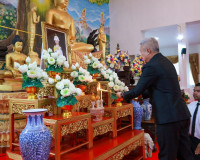 รองผู้ว่าราชการจังหวัดสุราษฎร์ธานี เป็นประธานในพิธีบำเพ็ญกุศ ... พารามิเตอร์รูปภาพ 2