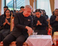 รองผู้ว่าราชการจังหวัดสุราษฎร์ธานี เป็นประธานในพิธีบำเพ็ญกุศ ... พารามิเตอร์รูปภาพ 8