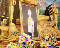 จังหวัดสุราษฎร์ธานี จัดพิธีบำเพ็ญกุศลสวดพระอภิธรรม อุทิศถวาย ... พารามิเตอร์รูปภาพ 1
