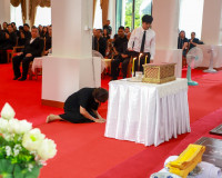 จังหวัดสุราษฎร์ธานี จัดพิธีบำเพ็ญกุศลสวดพระอภิธรรม อุทิศถวาย ... พารามิเตอร์รูปภาพ 29